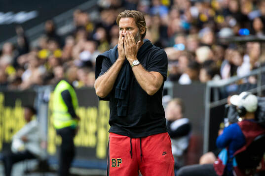 Brommapojkarnas tränare Olof Mellberg