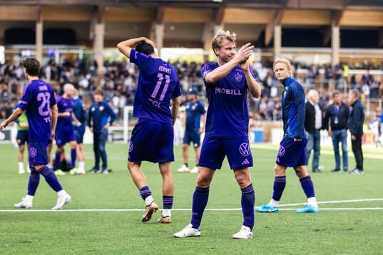 Djurgårdens Rasmus Schuller jublar