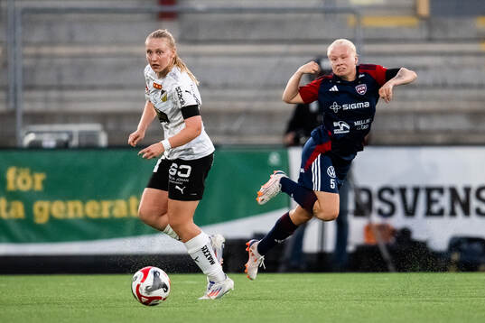 Häckens Johanna Fossdalsá Sørensen och FC Rosengårds