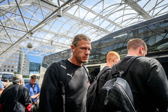 Goalkeeper Johan Dahlin of Malmö FF