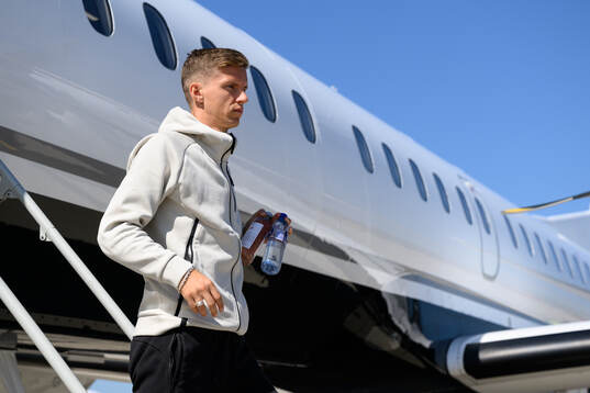 Samuel Leach Holm of Häcken travel to Heidenheim