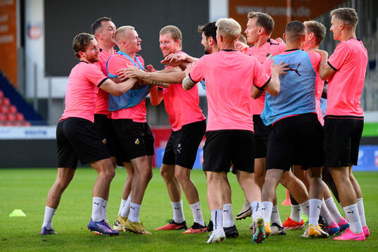 Adam Lundkvist, Even Hovland, Axel Lindahl and Simon