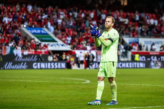 Goalkeeper Peter Abrahamsson of Häcken