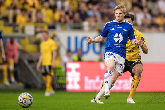 Mats Möller Dahli och Besfort Zeneli of Elfsborg