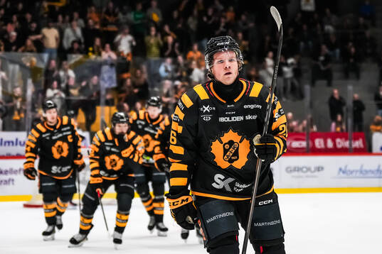 Skellefteås Simon Robertsson jublar