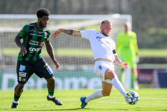 Varbergs Kevin Appiah Nyarko och Utsiktens Alexander Faltsetas