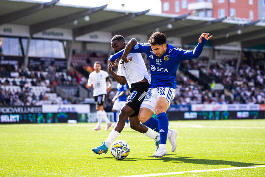 Örebros Mohammed Khalid Saeid och GIF Sundsvalls Marcelo