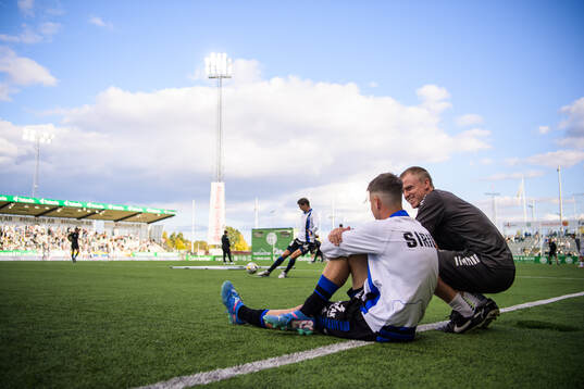 Sirius spelare värmer upp