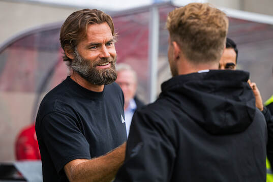 Brommapojkarnas tränare Olof Mellberg och Elfsborgs