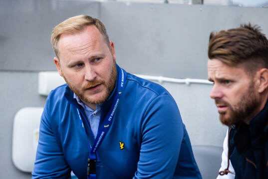 IFK Norrköpings ordförande Sakarias Mårdh och IFK