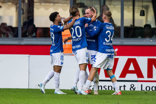 Trelleborgs Filip Bohman jublar