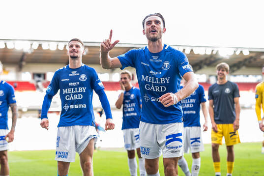 Trelleborgs Felix Hörberg  jublar