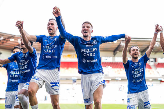 Trelleborgs Tobias Karlsson, Markus Björkqvist och Felix
