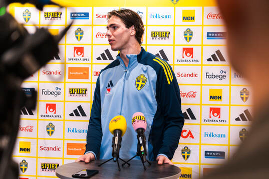 Goalkeeper Jacob Widell Zetterström of the Swedish men's