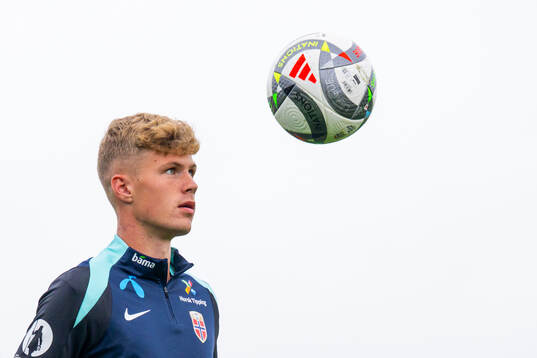 Sindre Walle Egeli of the Norwegian national football team
