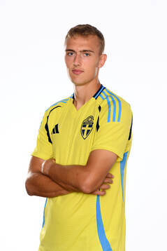 Jesper Tolinsson poses for at portrait