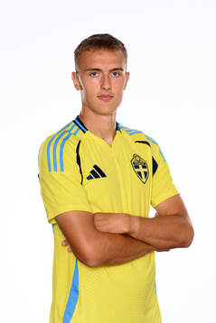 Jesper Tolinsson poses for at portrait