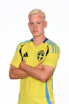 Otto Rosengren poses for at portrait