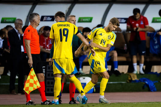 Mattias Svanberg and Anton Salétros of Sweden