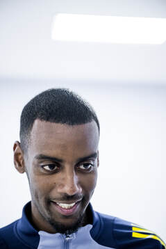 Alexander Isak of Sweden