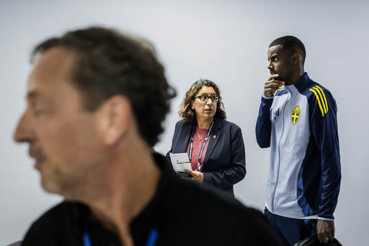 Alexander Isak of Sweden