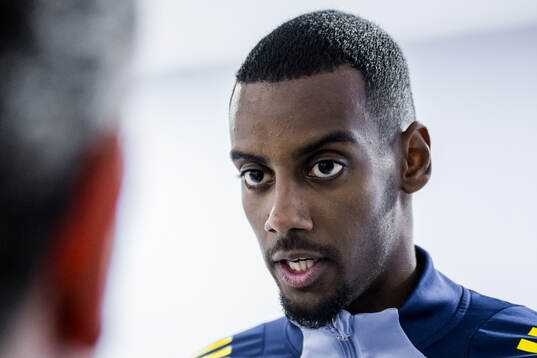 Alexander Isak of Sweden