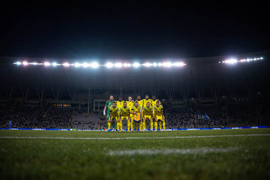  Goalkeeper Viktor Johansson, Anthony Elanga, Viktor Gyökeres, Isak Hien, Alex Douglas and Alexander Isak. Bottom left: Mattias Svanberg, Linus Wahlqvist Egnell, Dejan Kulusevski, Ludwig Augustinsson and Yasin Ayari.