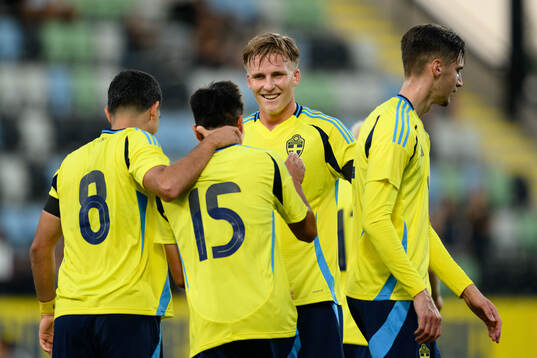Casper Widell of Sweden celebrates