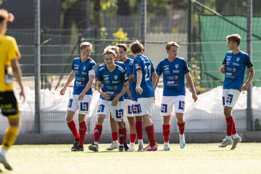 Åtvidabergs spelare jublar