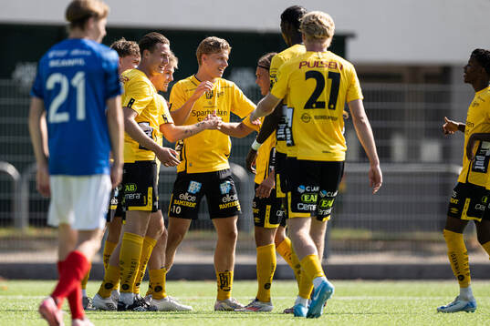 Elfsborgs spelare jublar