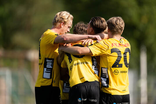 Elfsborgs spelare jublar
