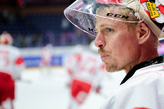 Goaltender Sebastian Dahm of Klagenfurt