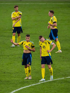 Anton Saletros, Viktor Gyökeres, Yasin Ayari and Dejan