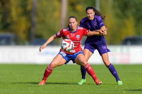 Vittsjös Hanna Ekengren och Djurgårdens Beata Kollmats