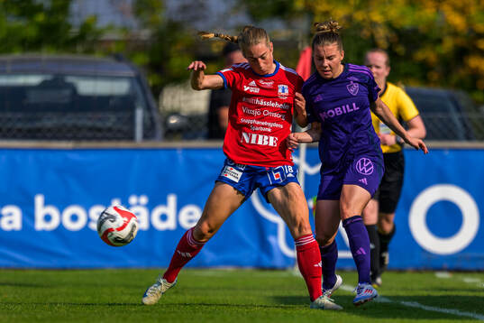 Vittsjös Linda Charlotta Sällström och Djurgårdens Ebba