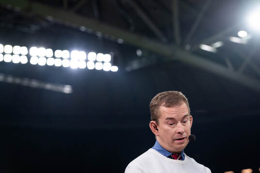 Erik Niva of Swedish broadcaster Viaplay