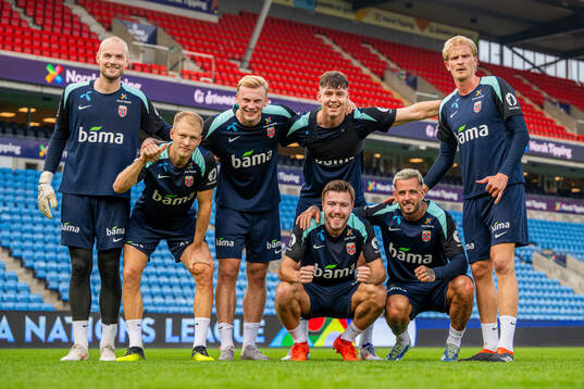 Goalkeeper Viljar Myhra, Andreas Hanche-Olsen, Sondre