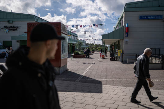 Vårväderstorget den 12 september 2024 i Göteborg. 
