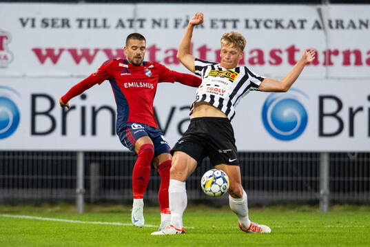 Landskronas Gustaf Bruzelius och Östers Vladimir Rodic