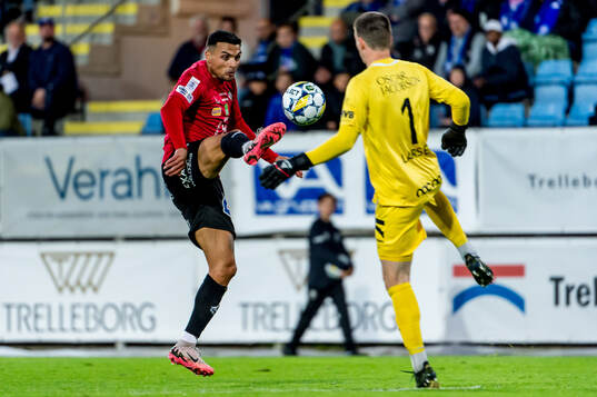 Örebros Ahmed Yasin och Trelleborgs Andreas Larsen