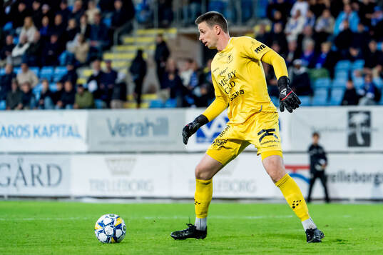 Trelleborgs målvakt Andreas Larsen