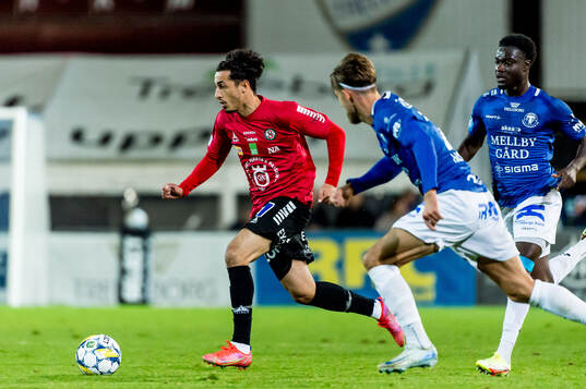 Örebros Elias Barsoum och Trelleborgs Felix Hörberg