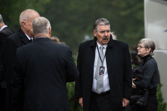Portuguese football coach Antonio Jose Conceicao Oliveira, former assistant to Eriksson at Benfica, during the funeral of Sven-Göran Eriksson on September 13, 2024 in Torsby. 
