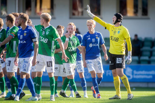 Brages målvakt Viktor Frodig