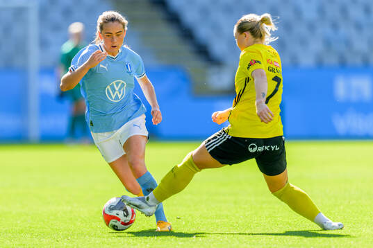Malmö FFs Matilda Eriksson Kristell och Gamla Upsalas