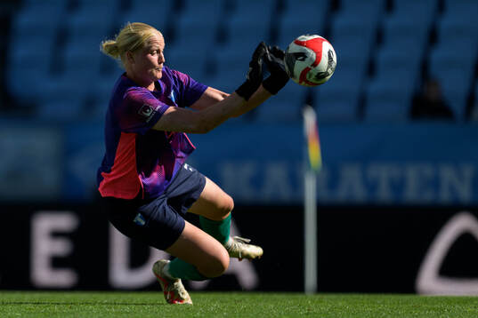 Malmö FFs målvakt Kathrine Østergaard Larsen