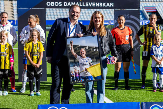 IFK Norrköpings Sportchef Dennis Popperyd och My Cato