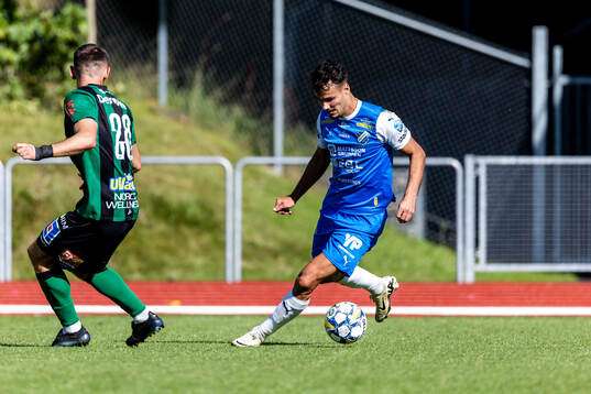 IK Oddevolds Assad Al Hamlawi och Varbergs Erion Sadiku