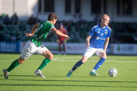 GIF Sundsvalls Lucas Forsberg och Brages Pontus Jonsson