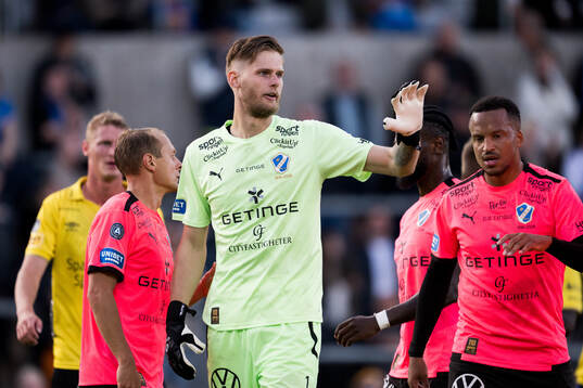 Halmstads målvakt Tim Rönning